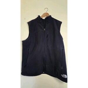 The North Face Men's Size XL Softshell Stretch Black Vest Hiking Outdoor